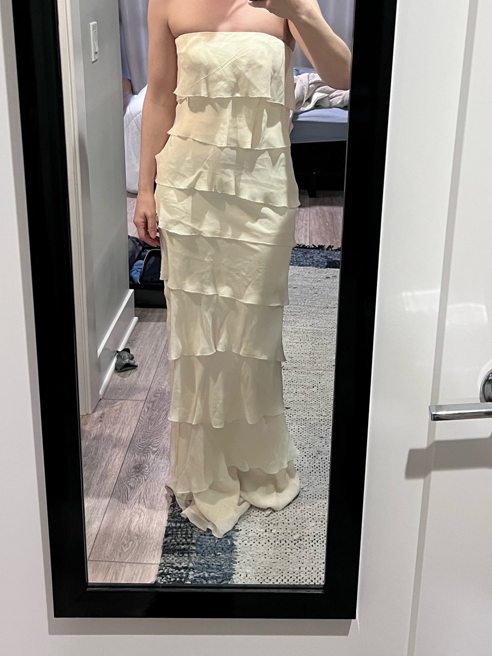 Nicole Miller White Maxi Dress